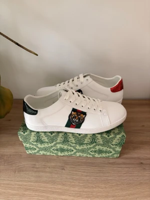 Unika skor! - Säljer unika skor för en billig peng, allt kommer med från sista bild! Storlek 43! Helt nya!