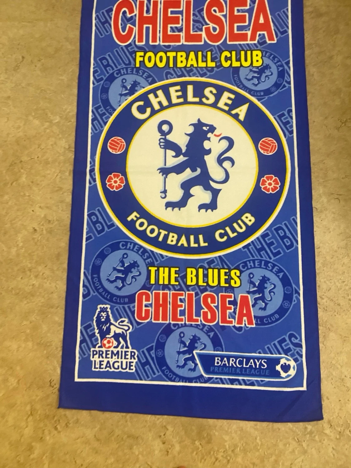 Chelsea FC badhandduk blå - 1