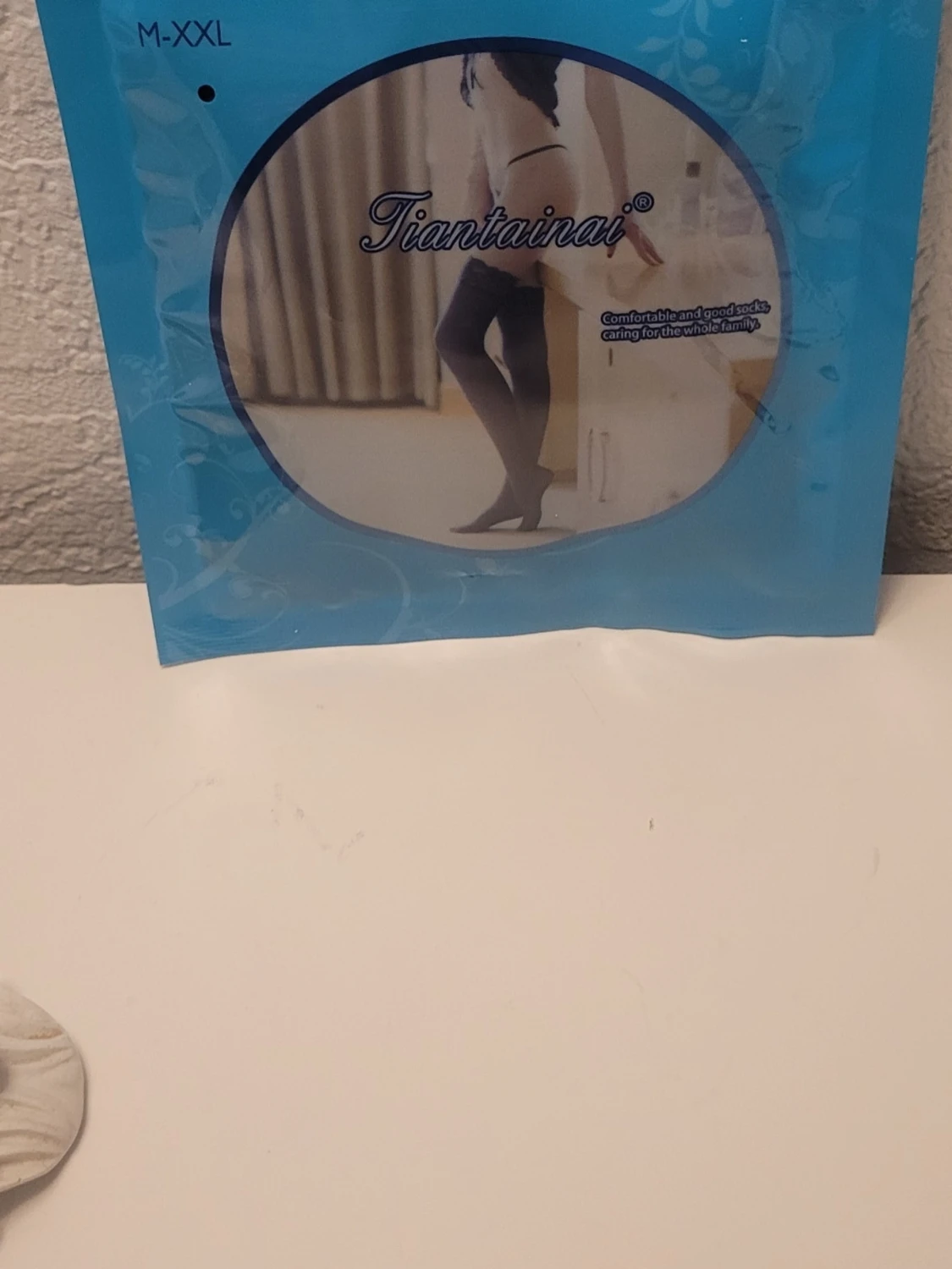  Helt nya Svart spetskantad strumpväst Tiantainai - 2