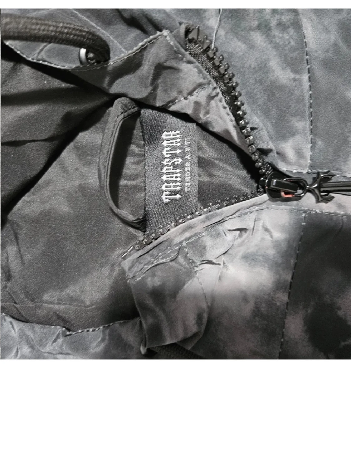 Svart och grå vindjacka från Trapstar  - 3