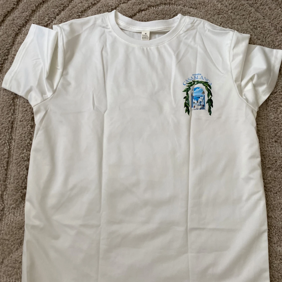 Vit t-shirt Avenida Casablanca - 1