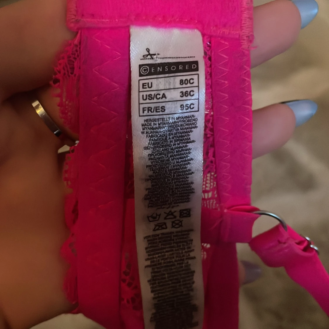 Rosa push-up bh  - 2