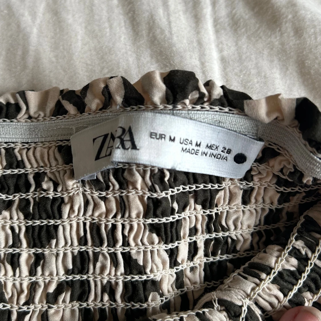 mönstrad kjol Zara - 1