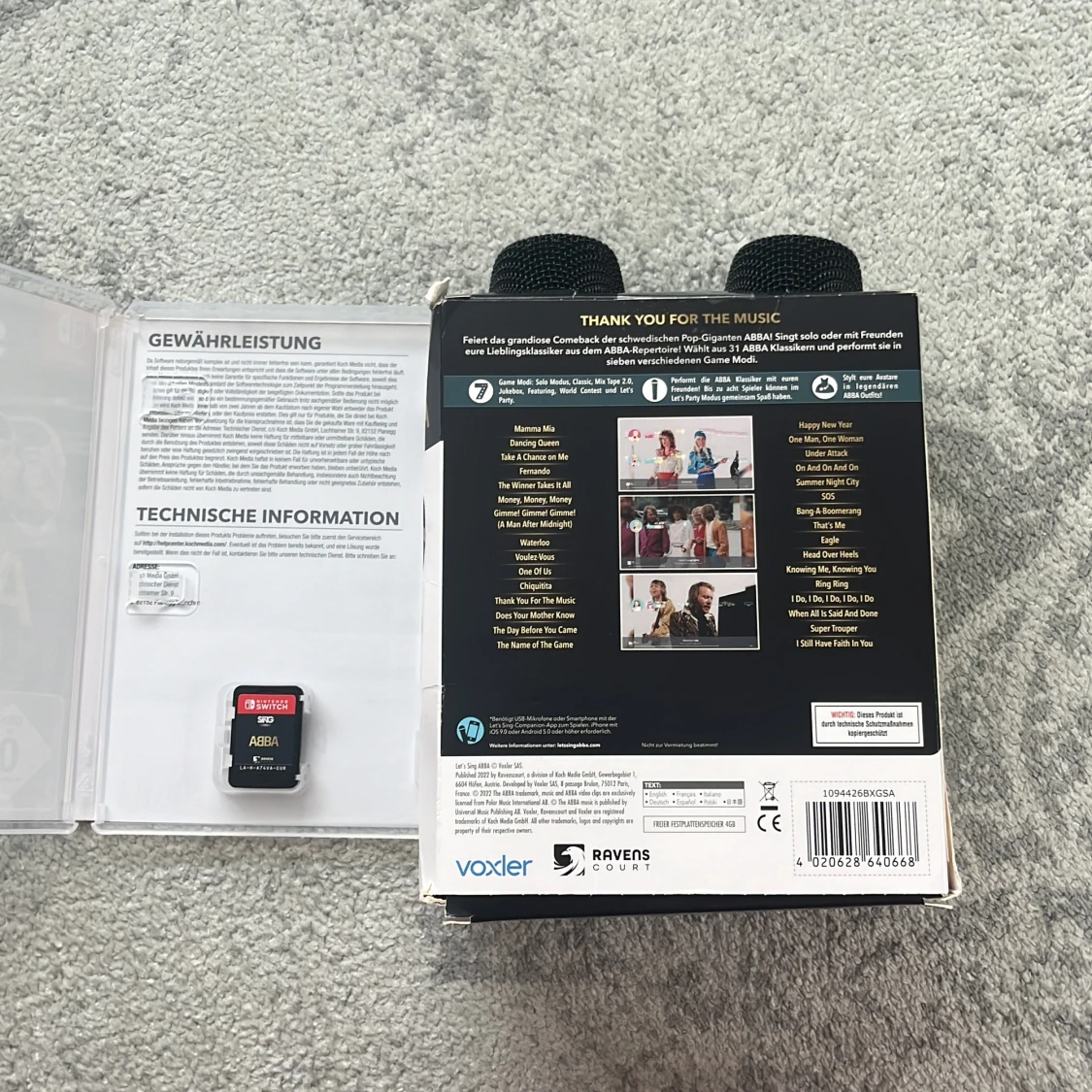 Let's Sing ABBA Bundle (Nintendo Switch) - 1