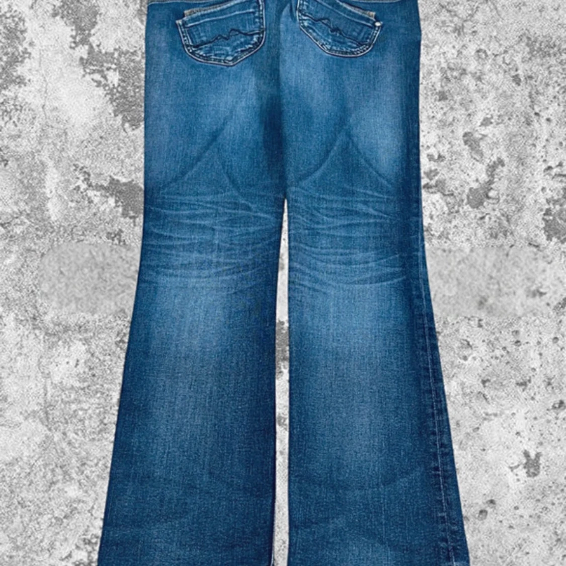 Blå bootcut jeans från Pepe Jeans - 3