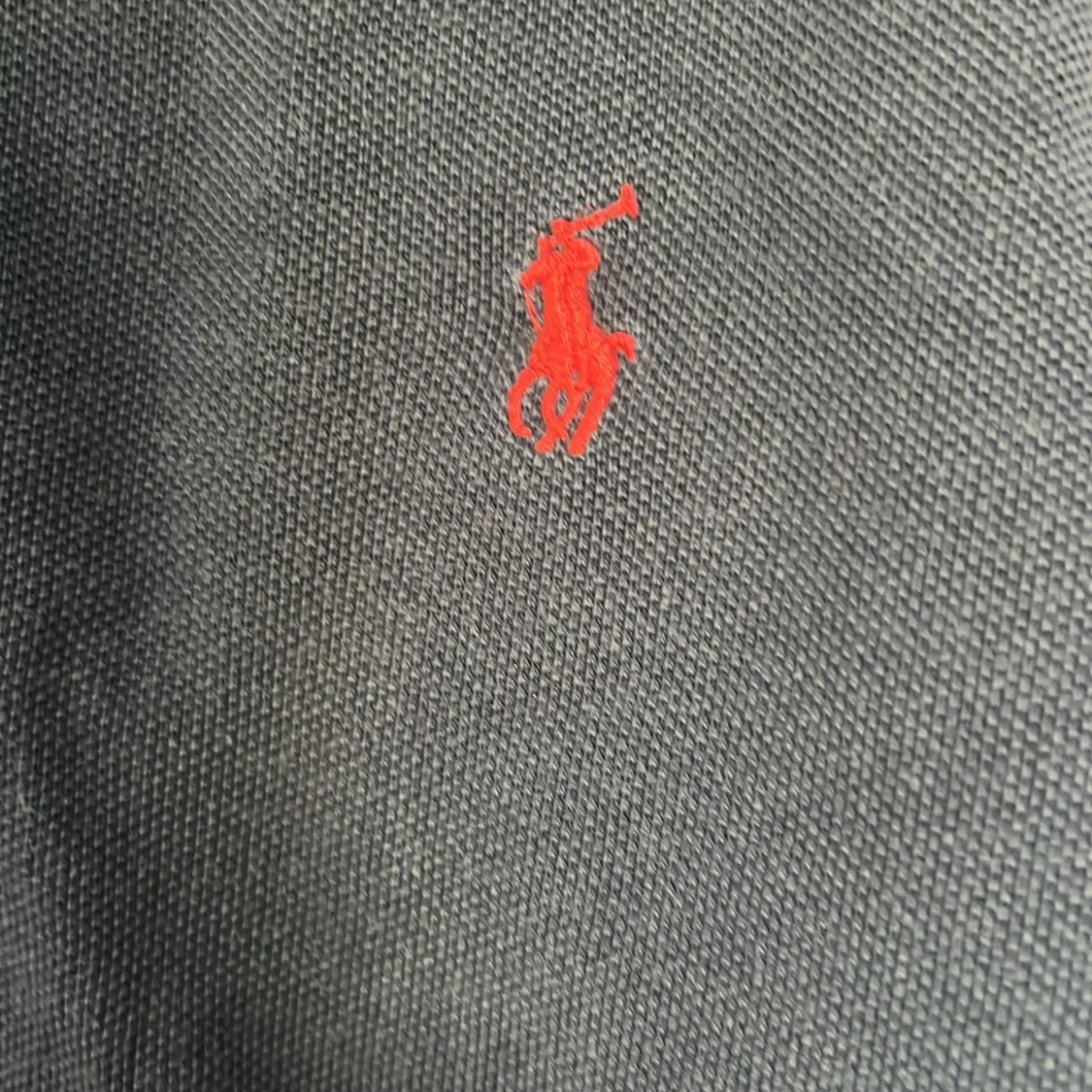 Marinblå pikétröja från Polo Ralph Lauren - 1
