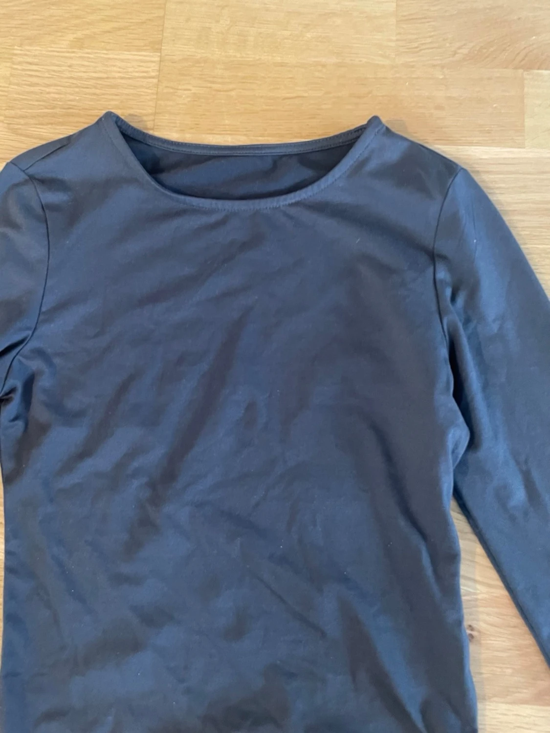 Grå långärmad topp - 1