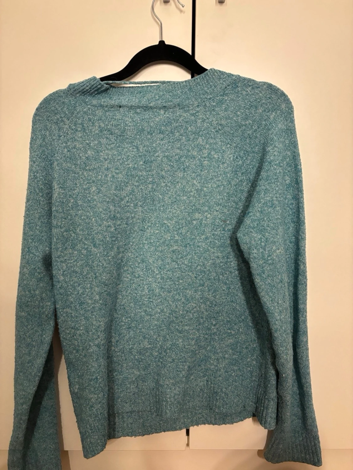 Blåmelerad stickad tröja Vero Moda - 2