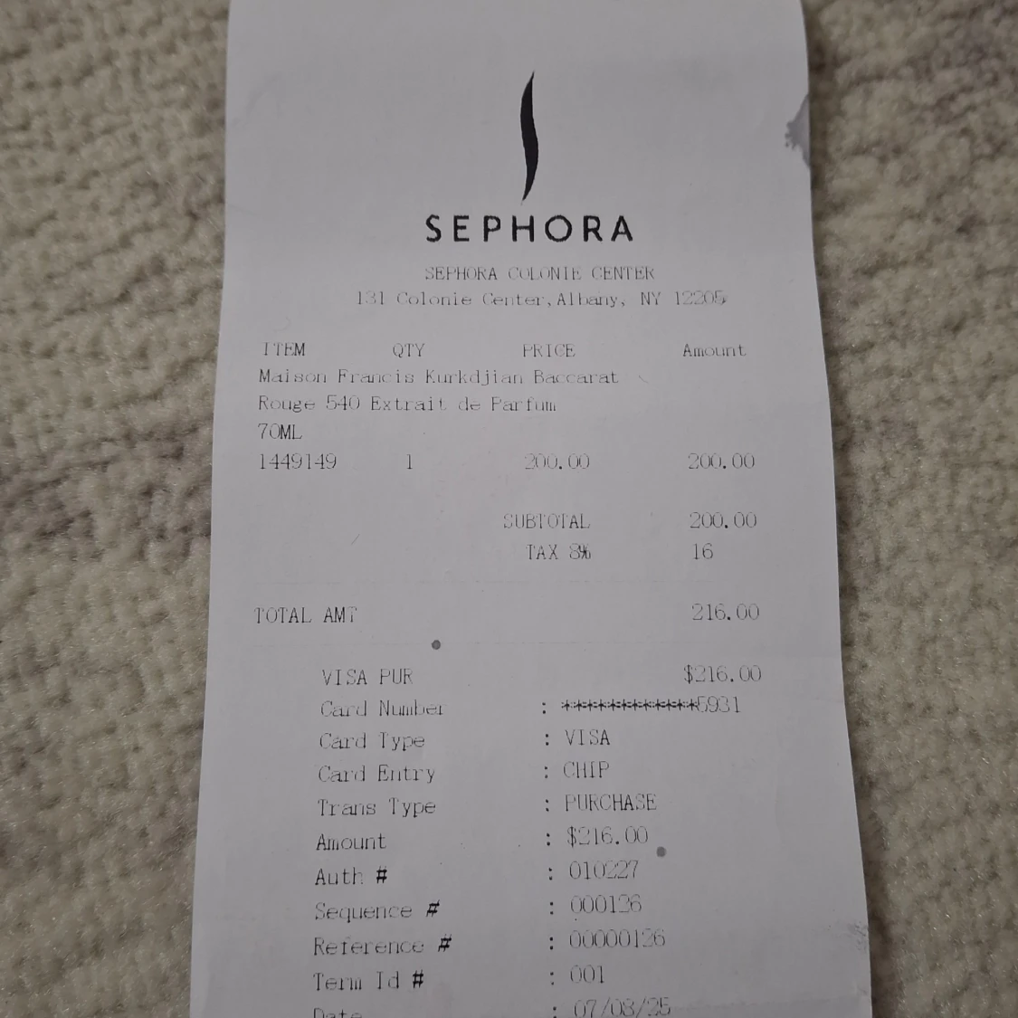 Baccarat Rouge 540 Extrait 70ml - 4