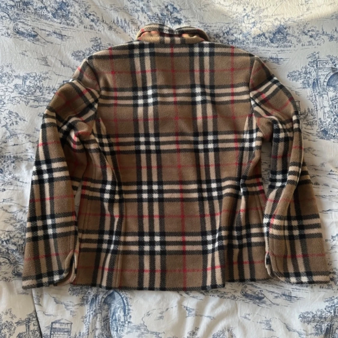 vintage tartan blazer - 1