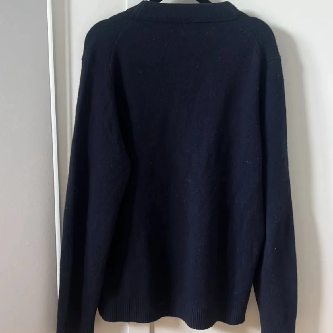 Mörkblå kashmirtröja Massimo Dutti - 2