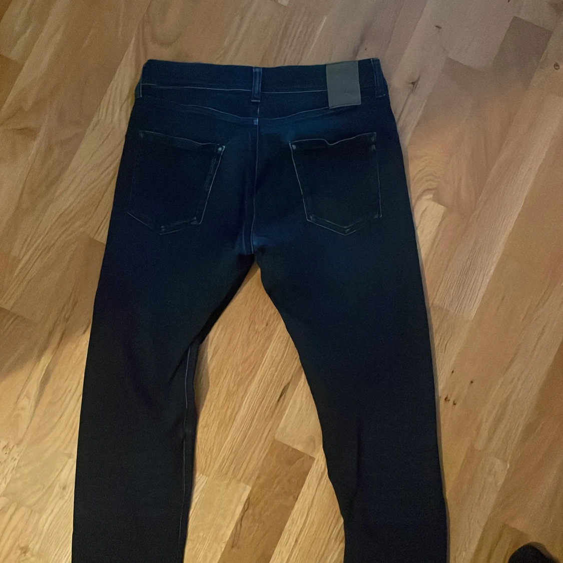Svarta Replay jeans straight fit - 1