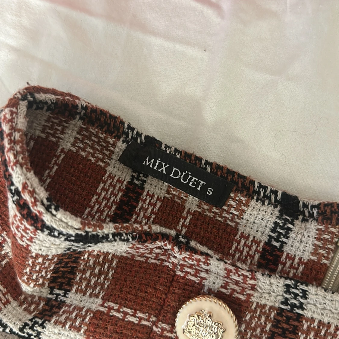 Rutig kortkjol från Mix Duet - 2