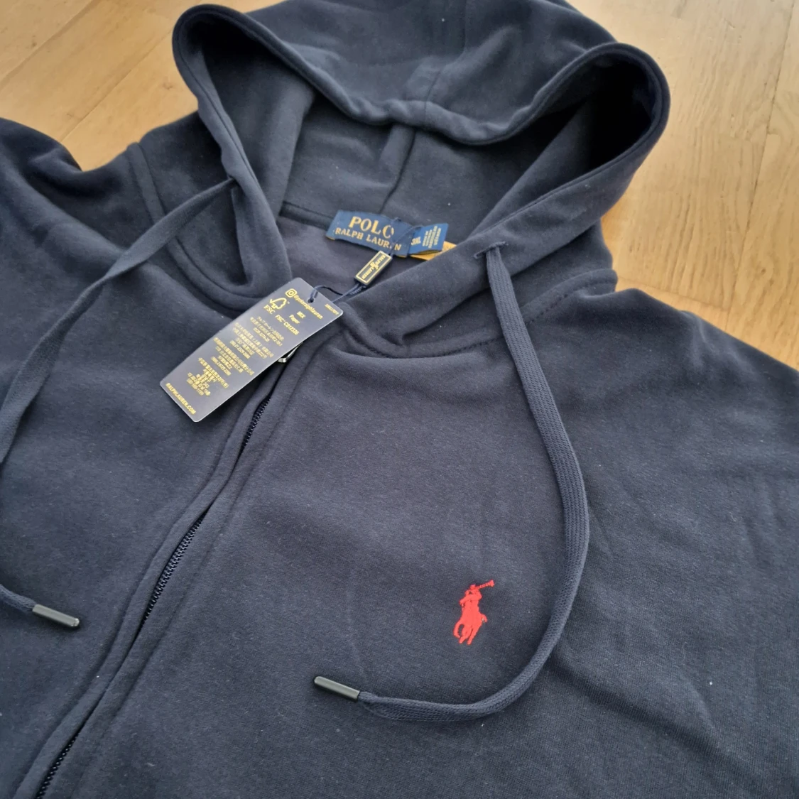 Marinblå hoodie från Polo Ralph Lauren - 1