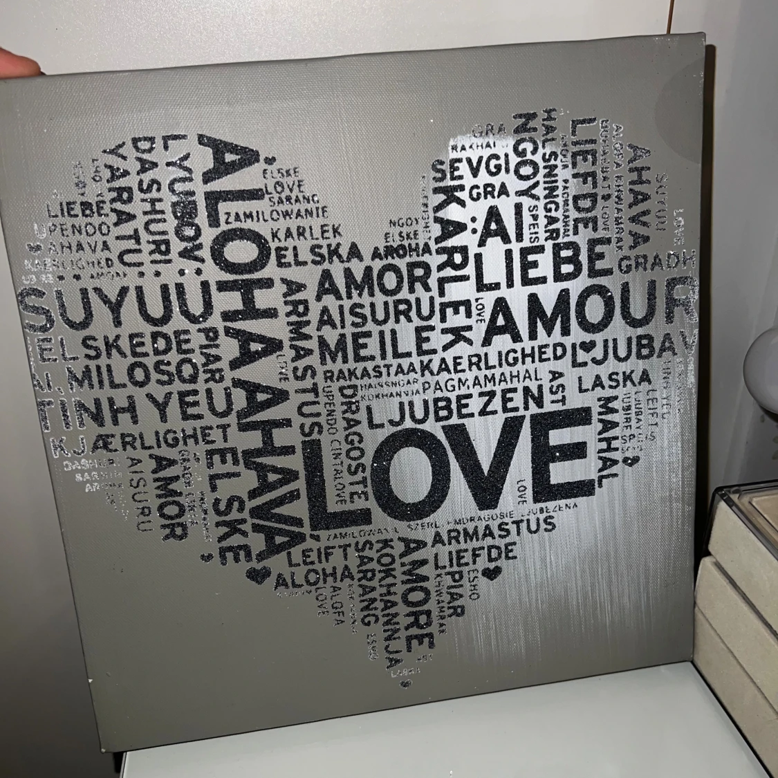 LOVE (konsttryck) 30”30 - 1