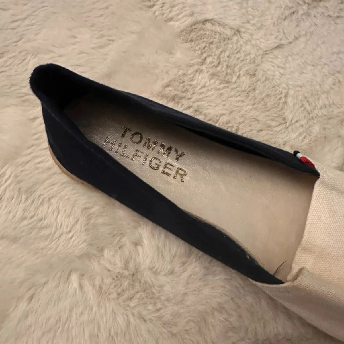 Tommy Hilfiger blåvita espadrillos - 2