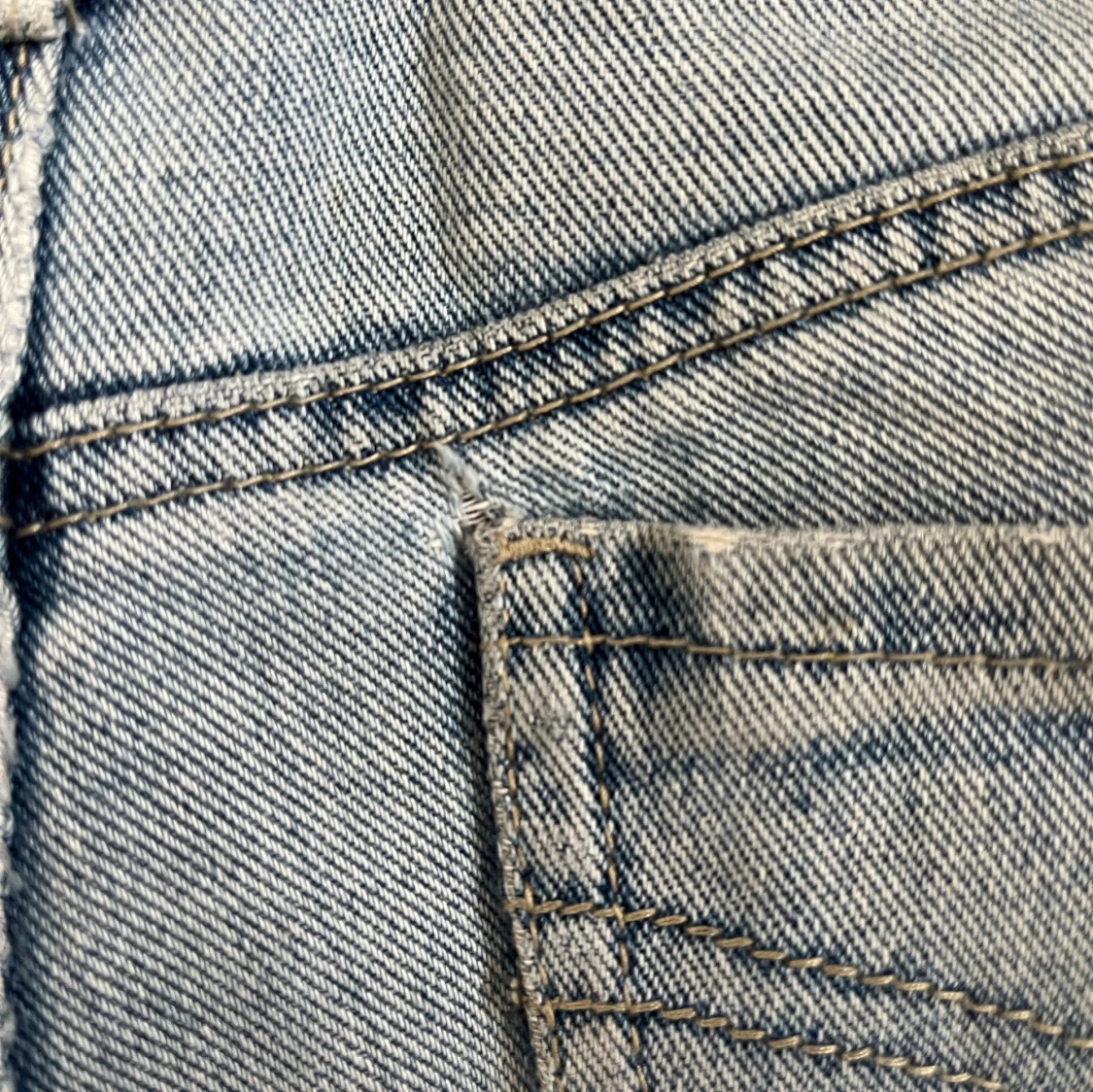 Ljusblå bootcut jeans - 4