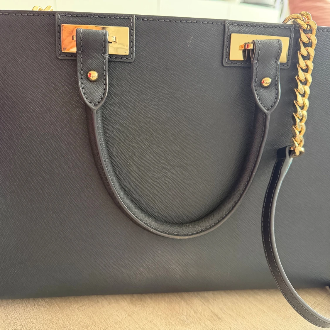 Blå handväska från Michael Kors - 2