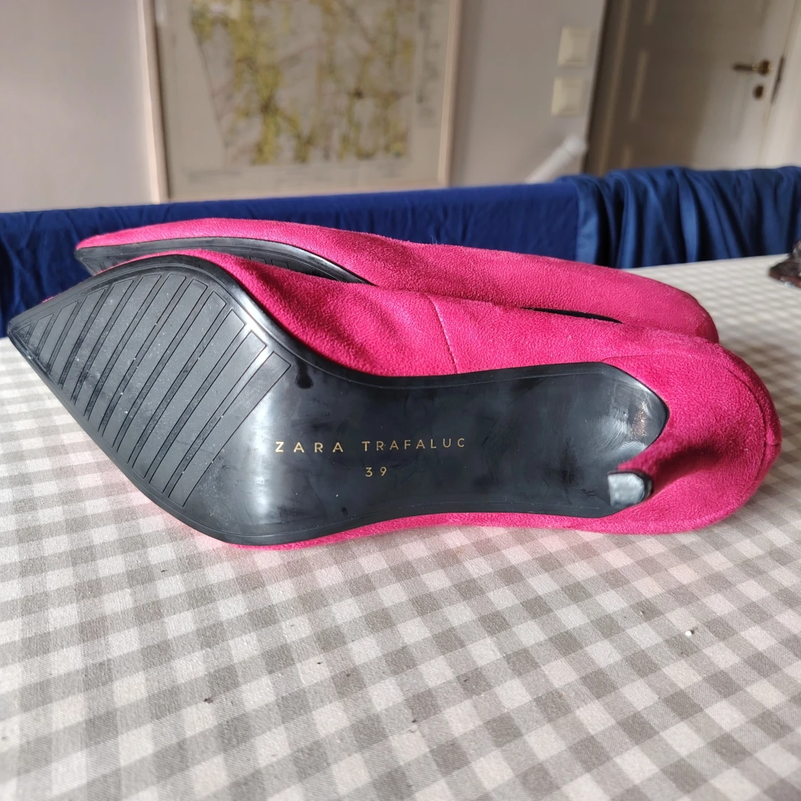 Rosa pumps från Zara Trafaluc stl 39 - 1