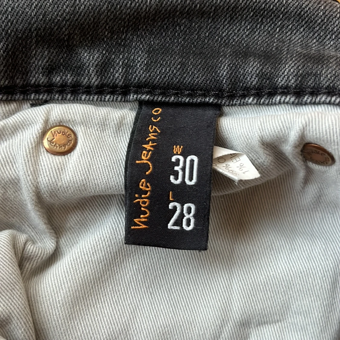 Nudie Jeans Lean Dean grå jeans 30/28 - 3