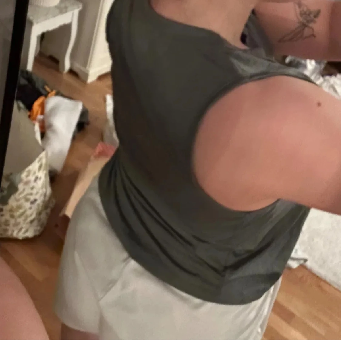 Grön och vit linnetopp från ICANIWILL - 2