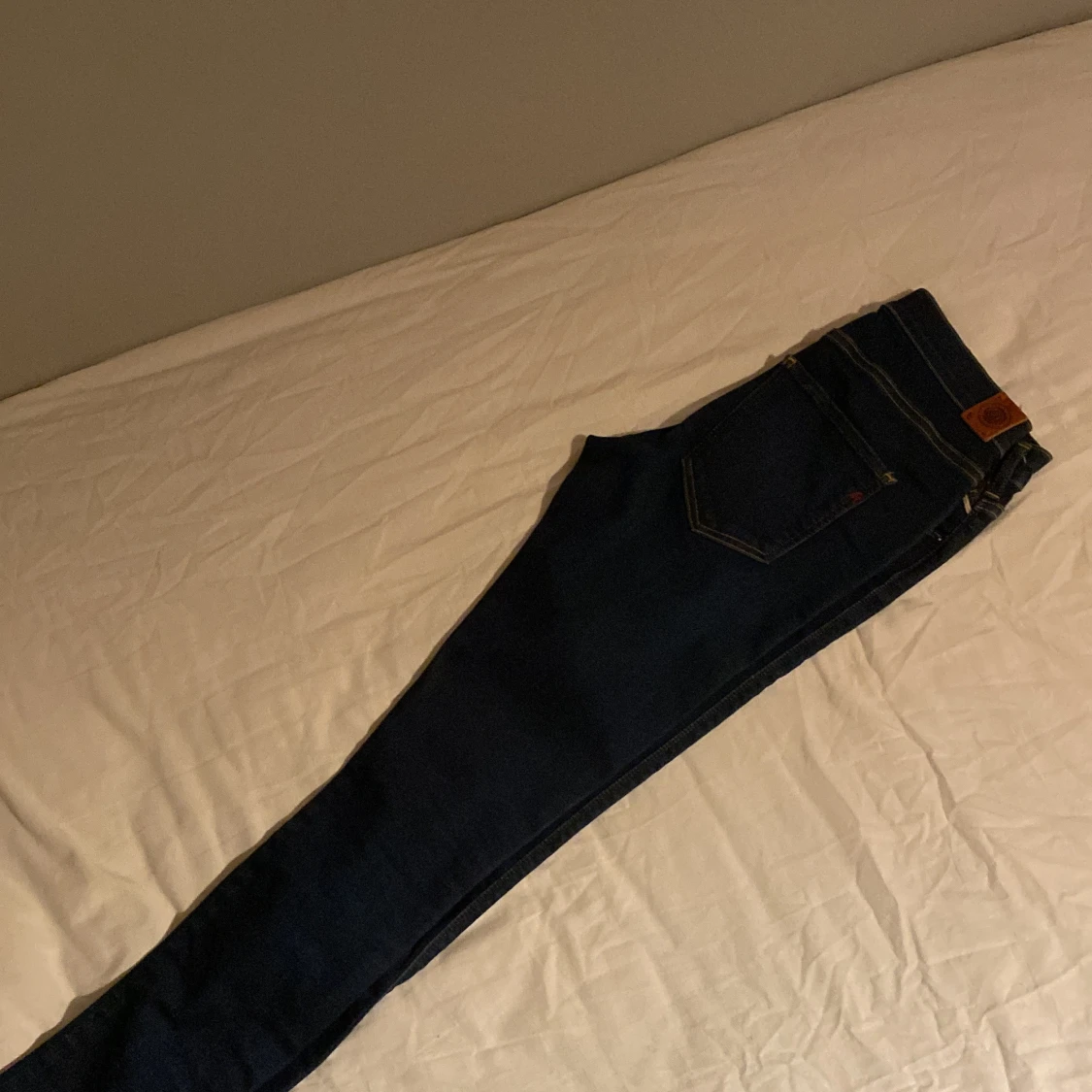 Mörkblå Replay jeans slim fit - 1