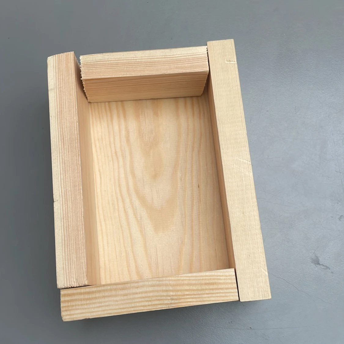 Handgjord shoppingväska i trä - 1