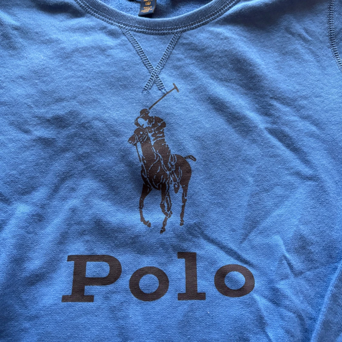 Blå sweatshirt från Polo Ralph Lauren - 2