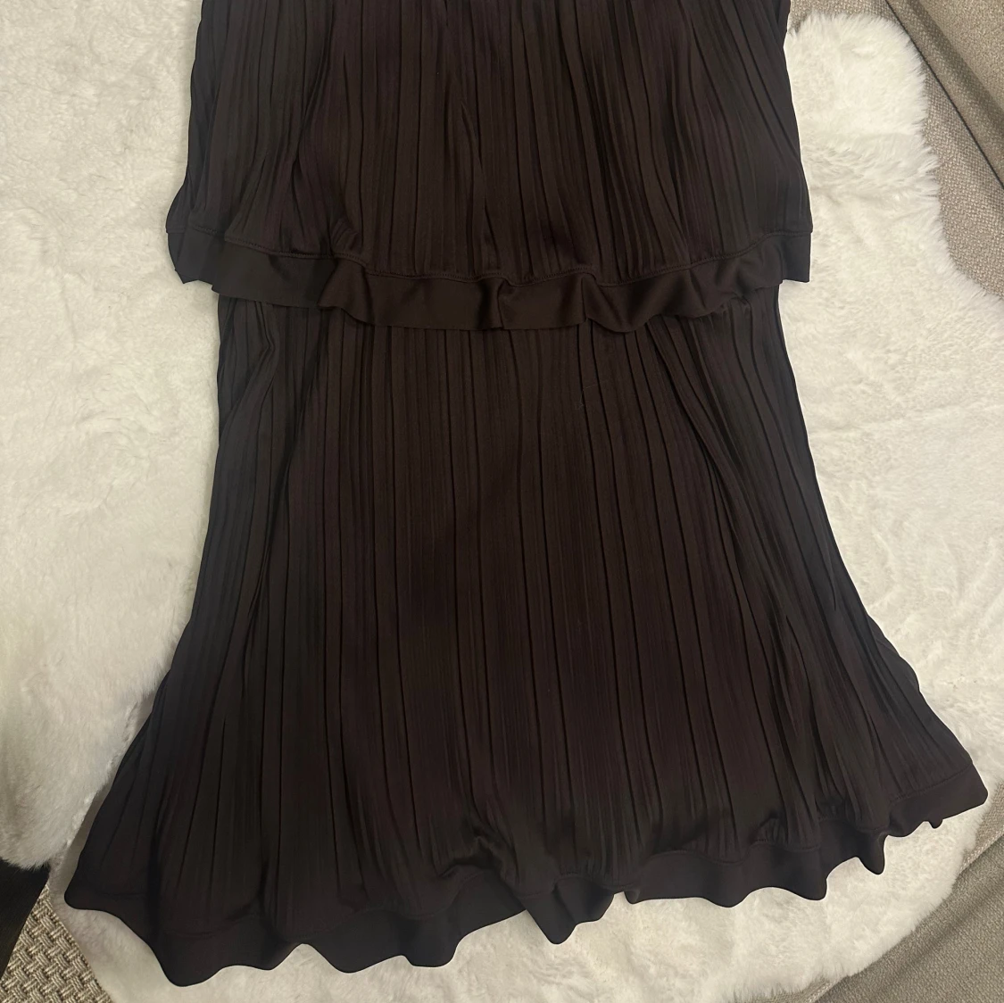 Brun miniklänning  - 1