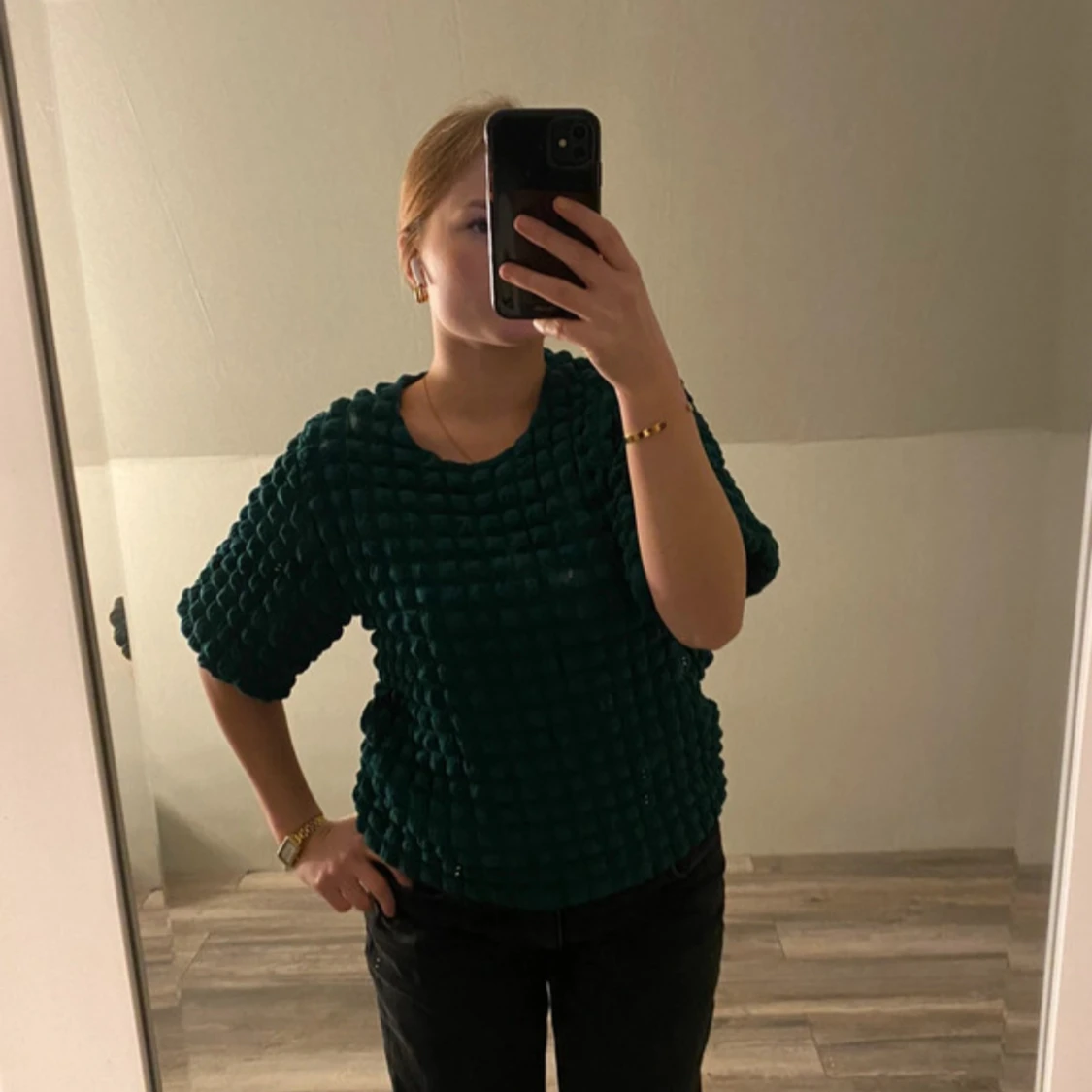 Grön tröja Rut&Circle S - 1