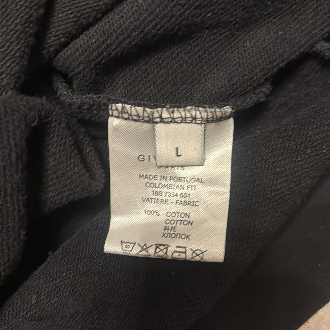 Svart Givenchy hoodie med tryck - 3