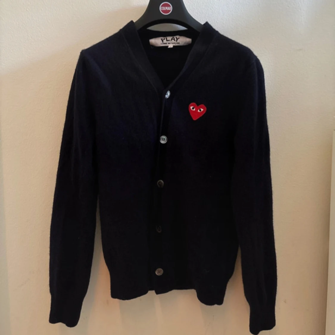 Marinblå cardigan Comme des Garçons Play