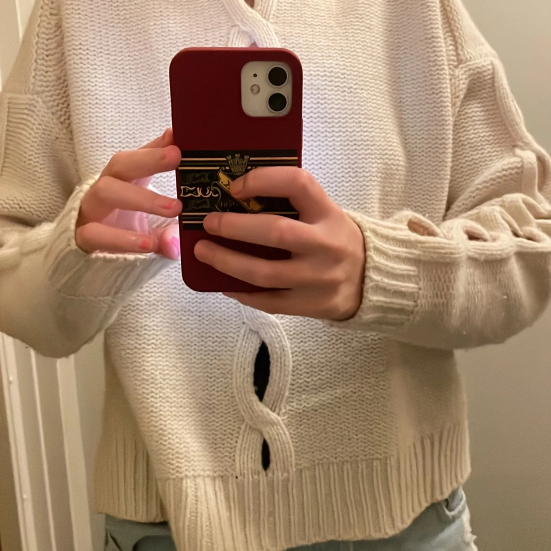 Vit stickad tröja från Filippa K - 2