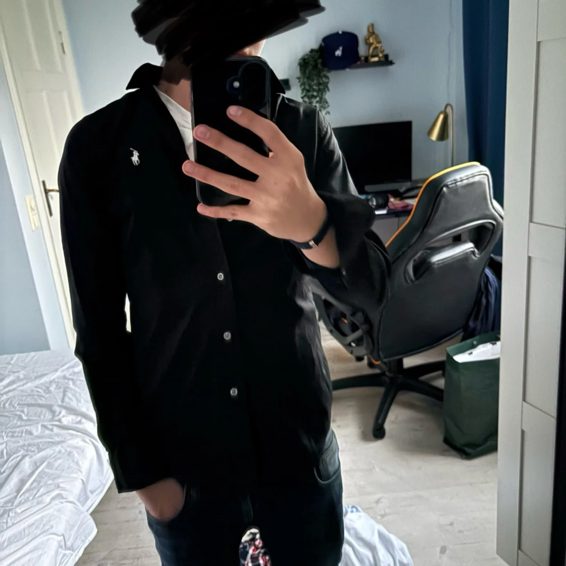 Svart skjorta från Polo Ralph Lauren