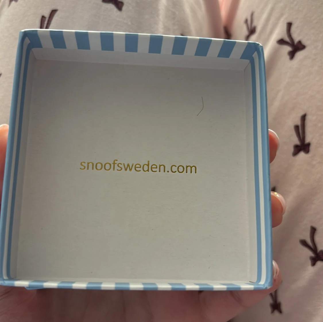 Blått och vitt armband från Snö of Sweden - 2