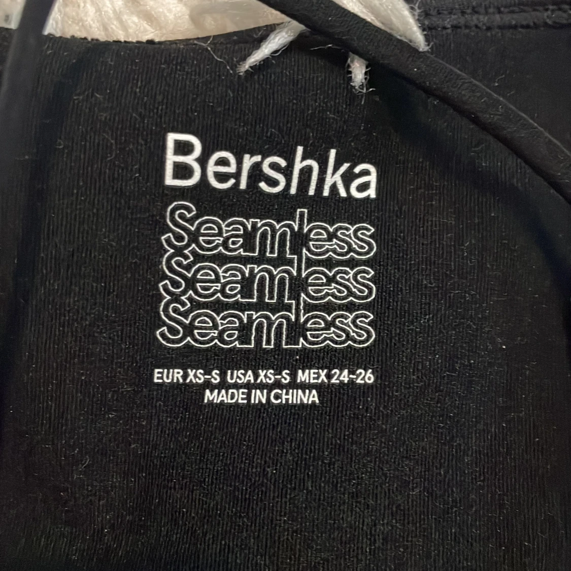 Svarta seamless dress från Bershka - 1