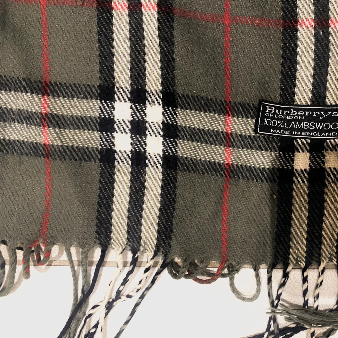 Rutig halsduk från Burberry - 1