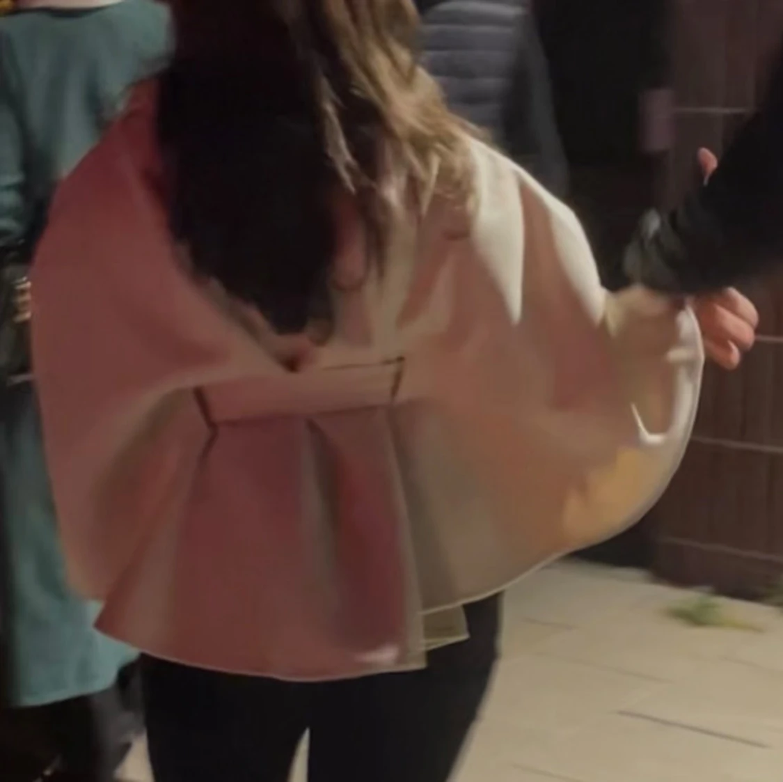 Beige puncho kappa - 2