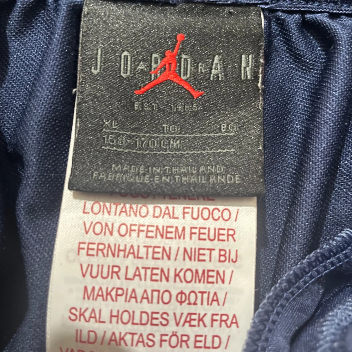 PSG x Jordan blå träningsbyxor XL 158-170cm - 2