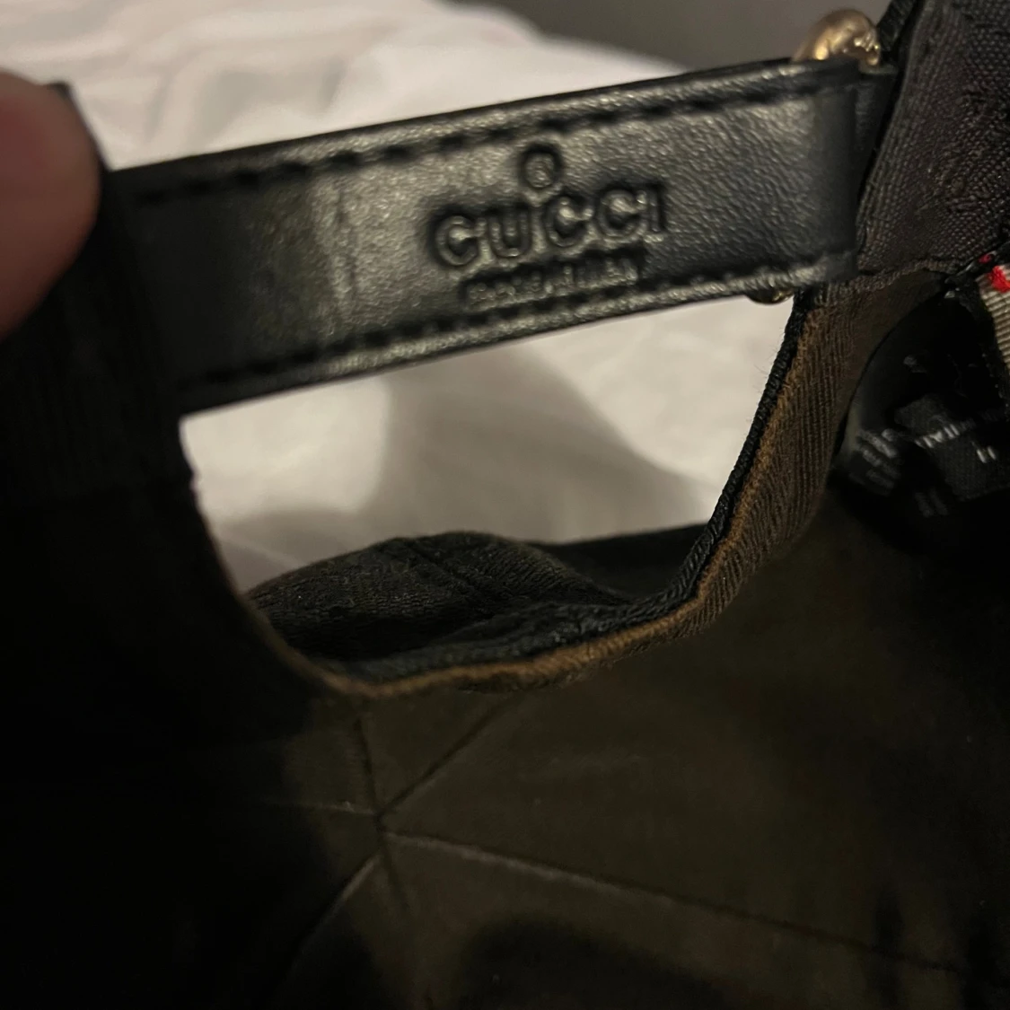 Svart gucci keps  - 2