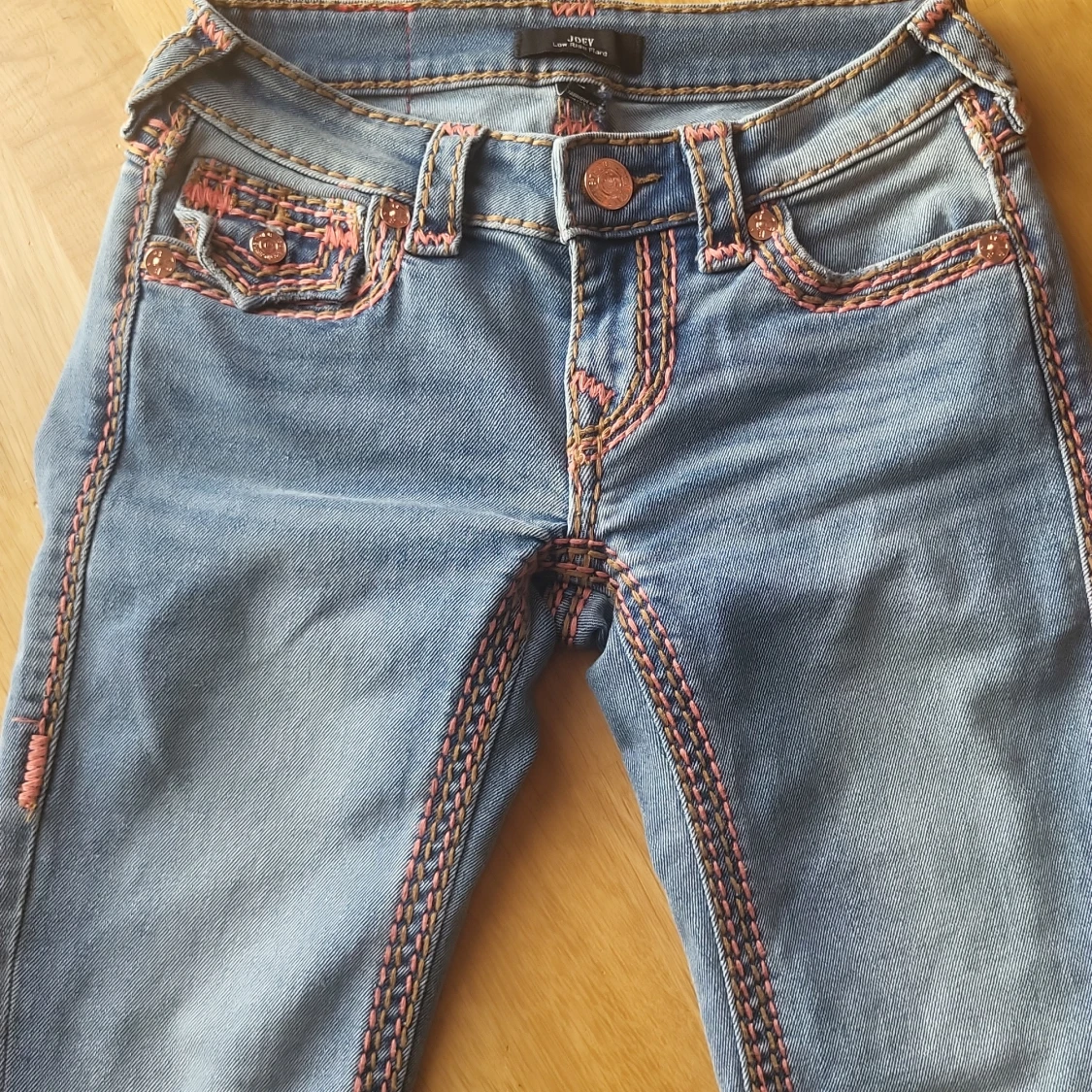 True Religion ljusblå bootcut jeans - 1