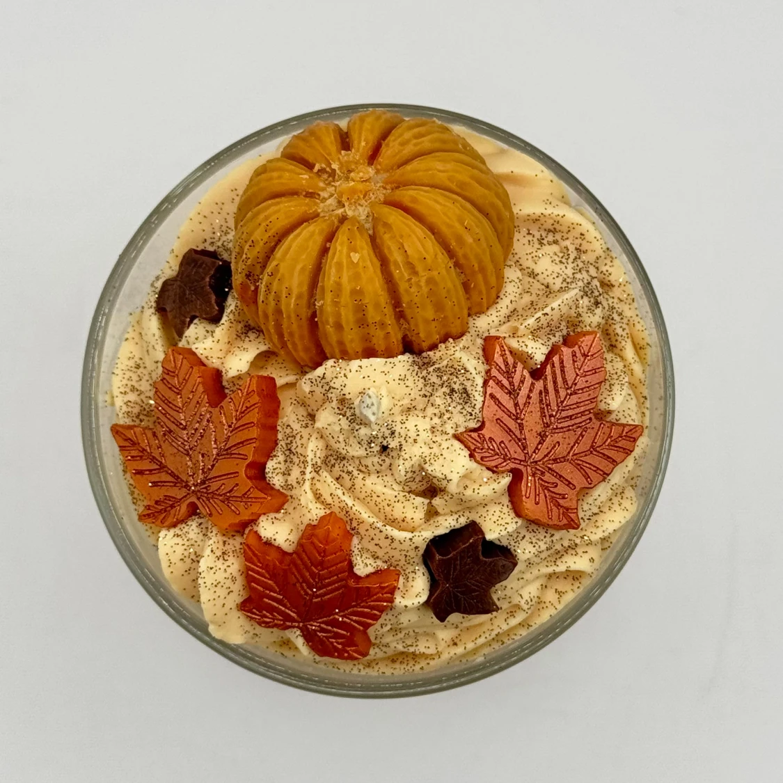 Höstmys Warm Woods & Cashmere Soy Wax Candle doftljus ljus - 4