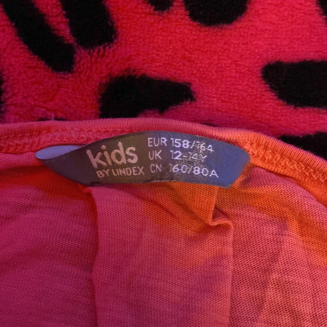 Korallfärgad långärmad tröja Lindex - 3