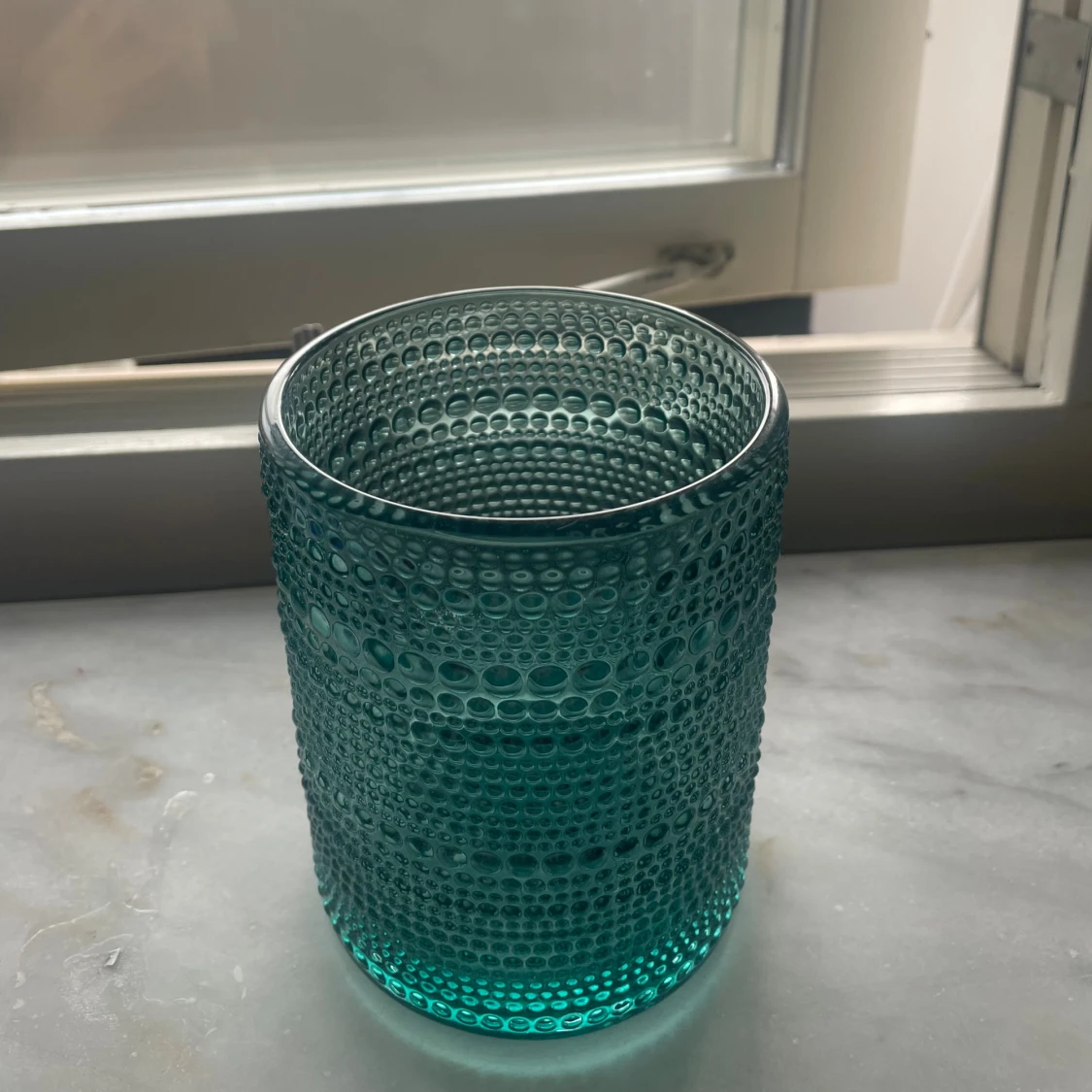 Förvarings burk i glas  - 1