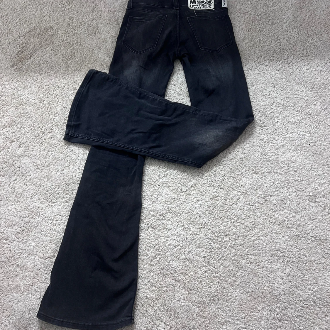 Bootcut jeans från Cheap Monday, svart - 1