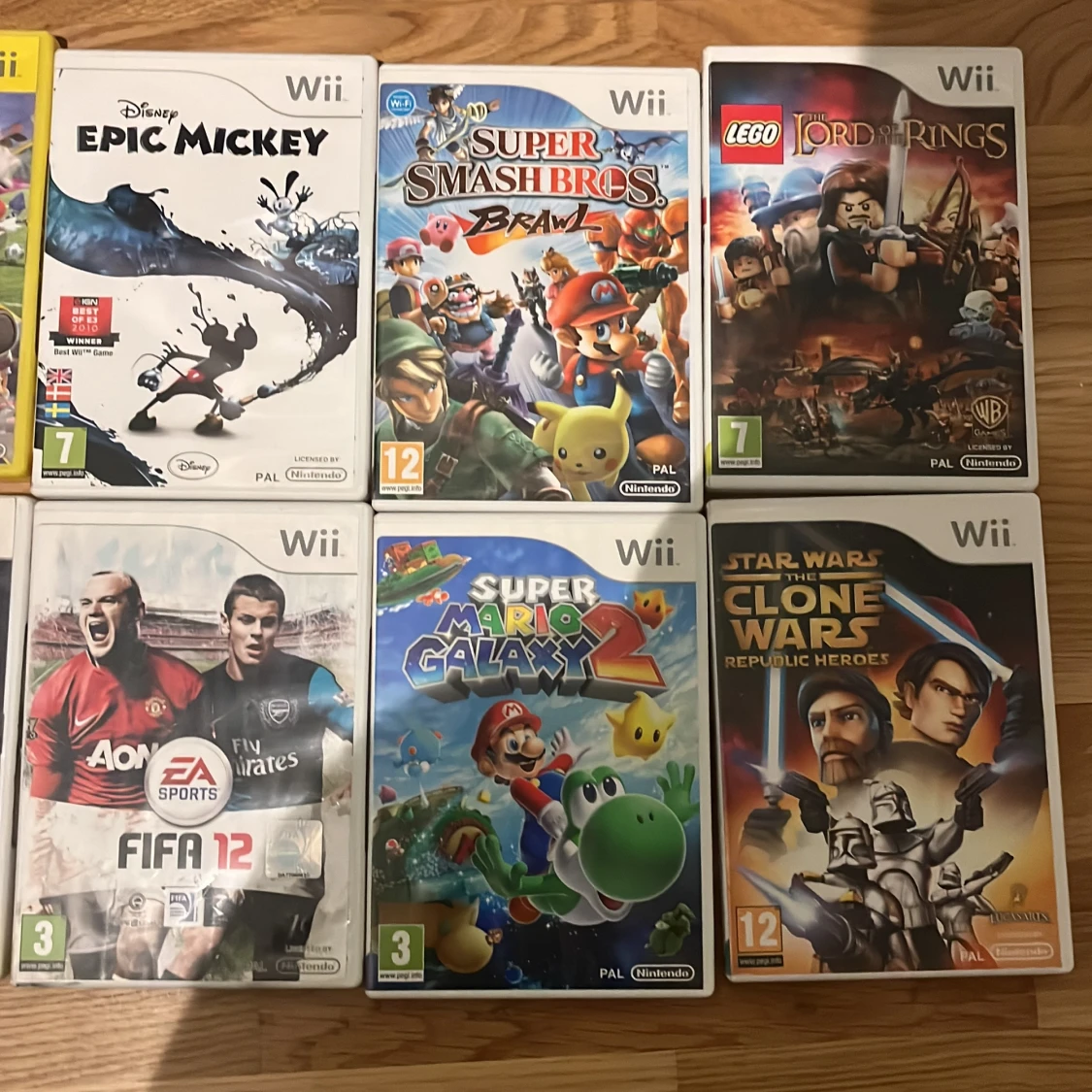 Nintendo Wii spelpaket - 12 titlar - 1