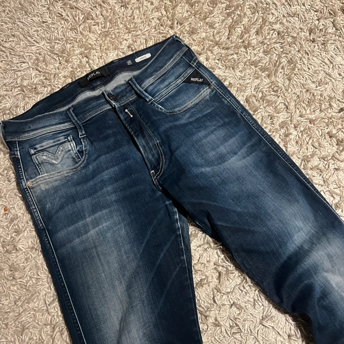 Replay anbass hyperflex jeans slim fit herr w32 - 3