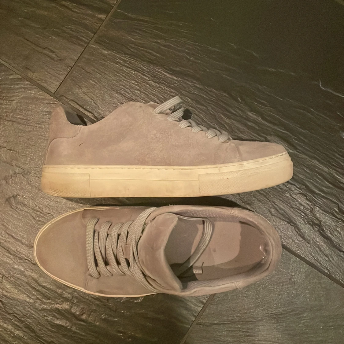 Grå selected homme skor  - 1