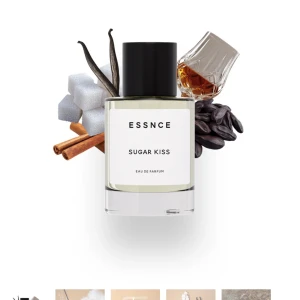 ESSNCE Sugar Kiss parfym - Modern Eau de Parfum suger kiss. En doft jag gillar men som jag ej sträcker mig efter då jag föredrar sötare dofter. Inte använd många gånger flaskan är full 