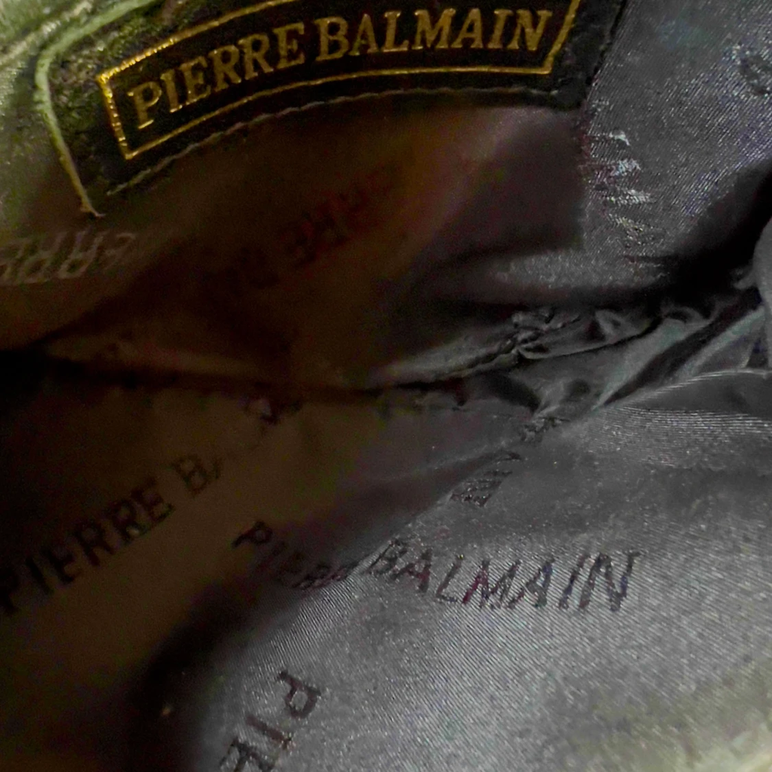 Vintage Pierre Balmain flap bag 1980s-1990s - 4